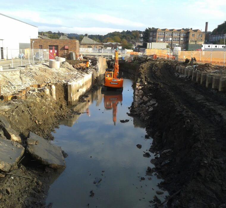 Sainsbury's River Diversion Works – Dunton Environmental