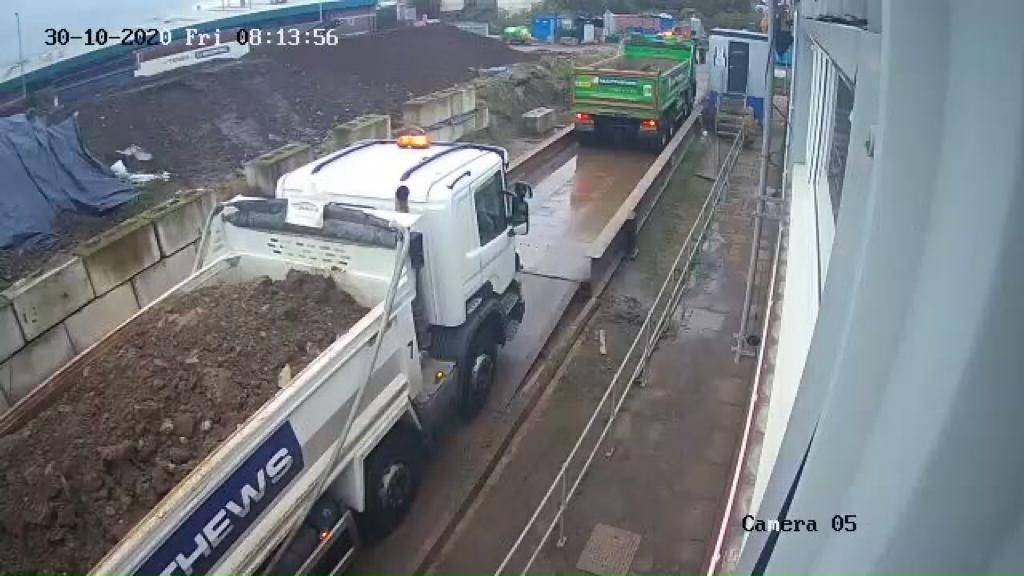 muck going into treatment facility